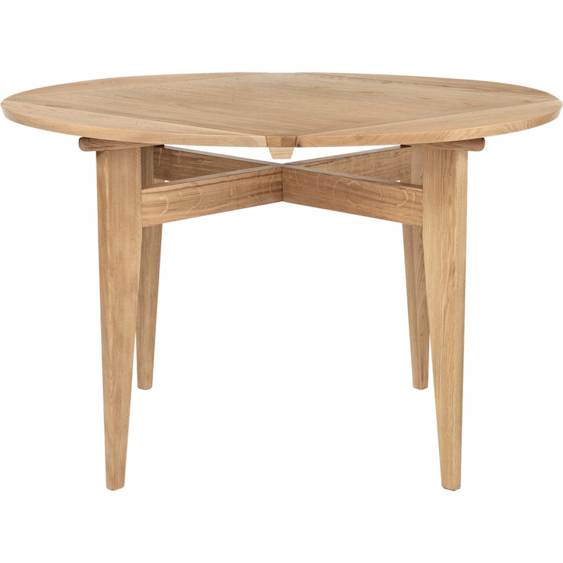 B-Table Dining Table Matt Lacquered, Oak