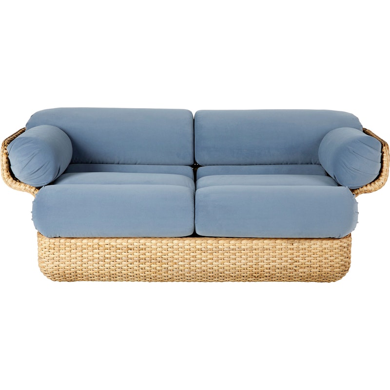 Basket 2-Seater Sofa, Rattan / Sunday 002