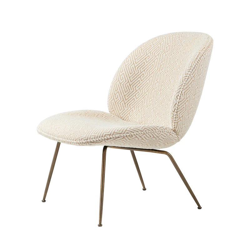Beetle Lounge Chair, White