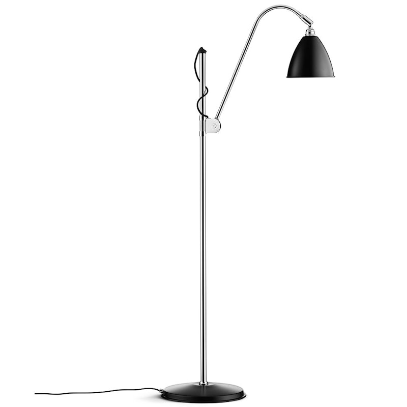 Bestlite BL3S Floor Lamp, Chrome/Black