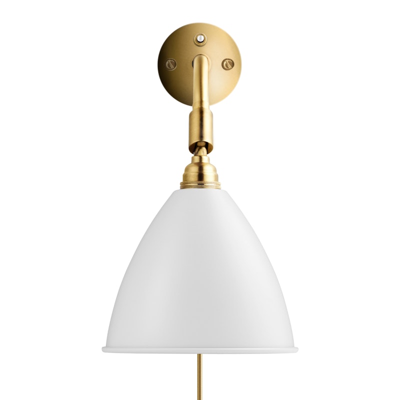 Bestlite BL7 Wall Lamp, Brass / White