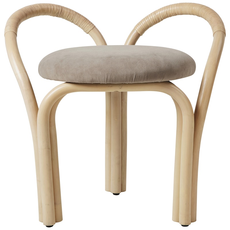 Bistra Stool, Natural / Fustagno 002