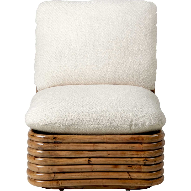 Bohemian 72 Lounge Chair, Dedar Lupo Bouclé 007