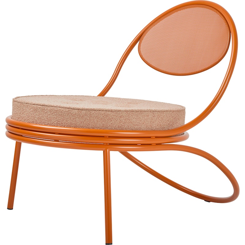 Copacabana Lounge Chair, Orange / Lorkey 41