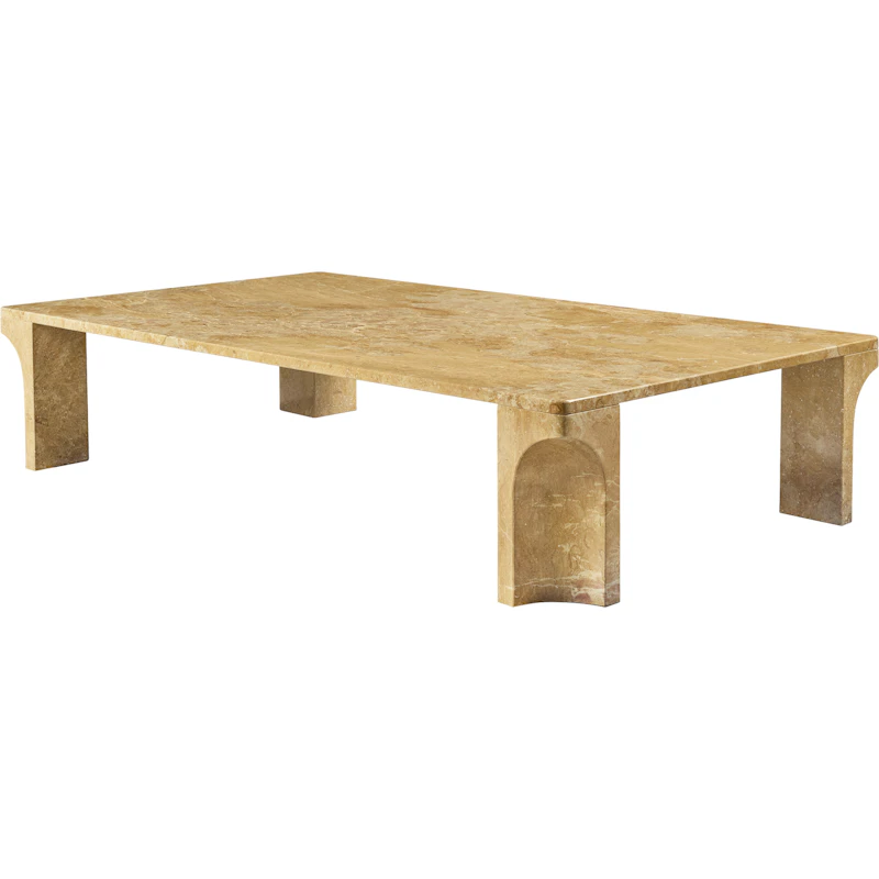 Doric Coffee Table 140x80 cm, Honey Amber