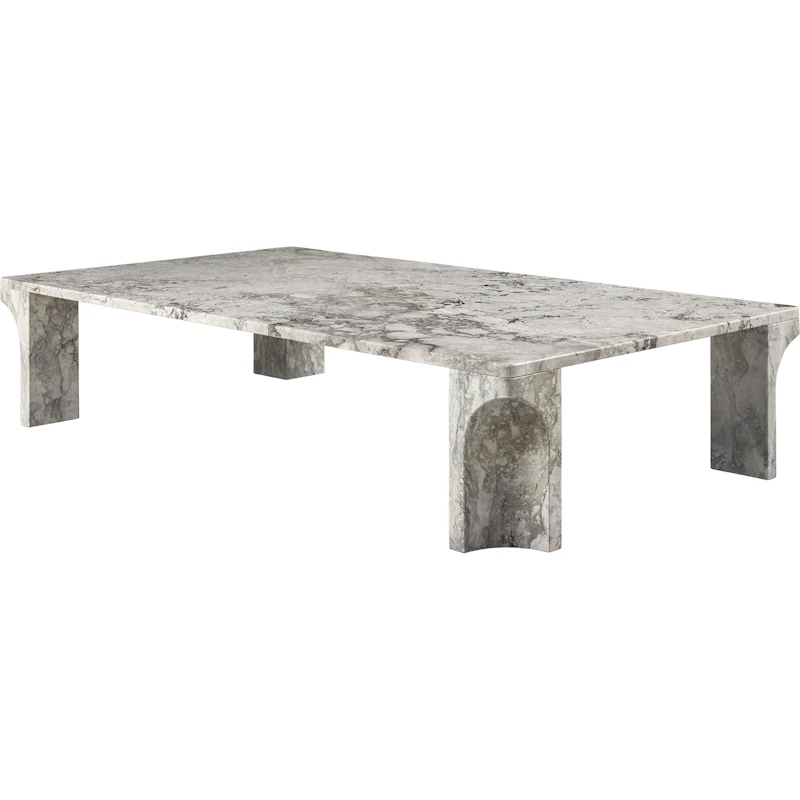 Doric Coffee Table 140x80 cm, Stormy Gray