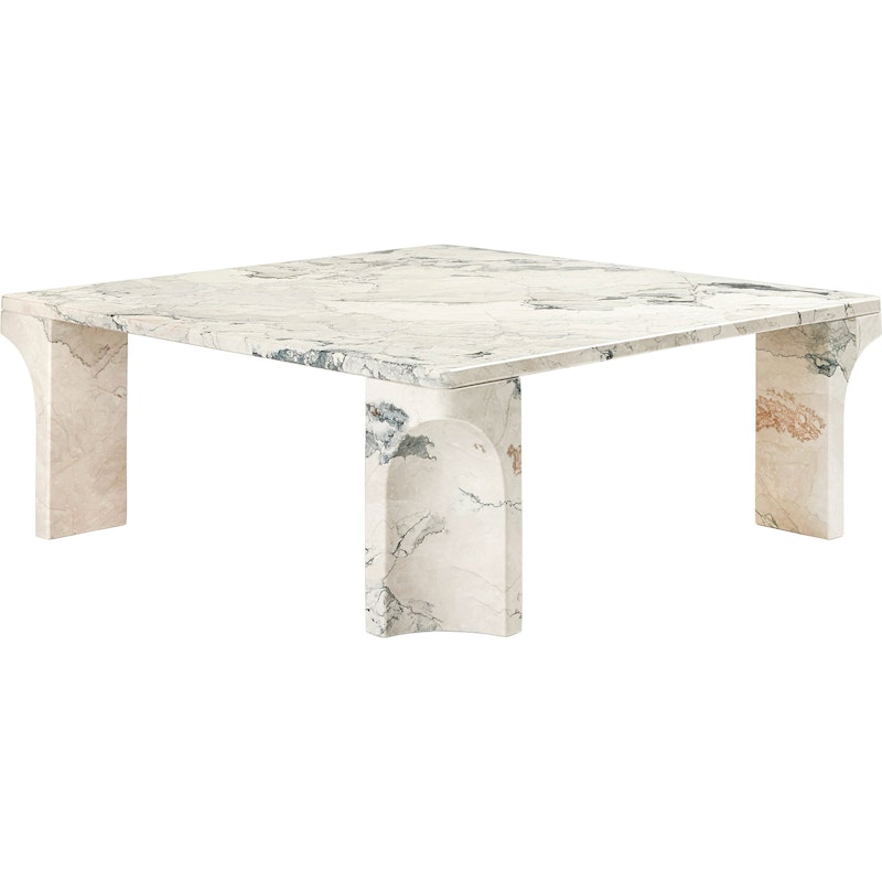 Doric Coffee Table Electric Grey, 80x80 cm