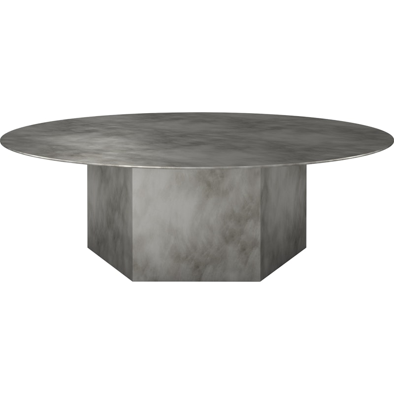 Epic Coffee Table Ø110 Steel, Misty Grey