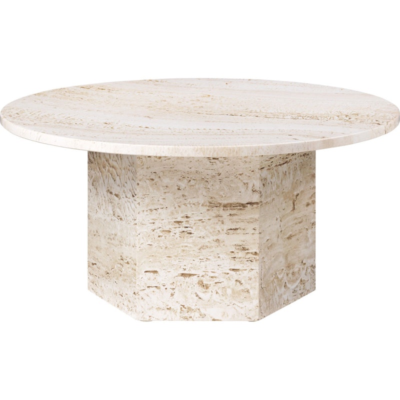 Epic Coffee Table Round 80 cm, Neutral White