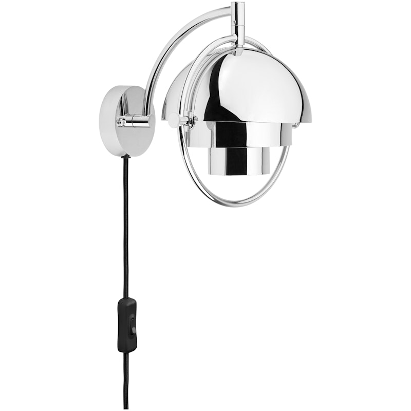 Multi-Lite Wall Lamp, Chrome