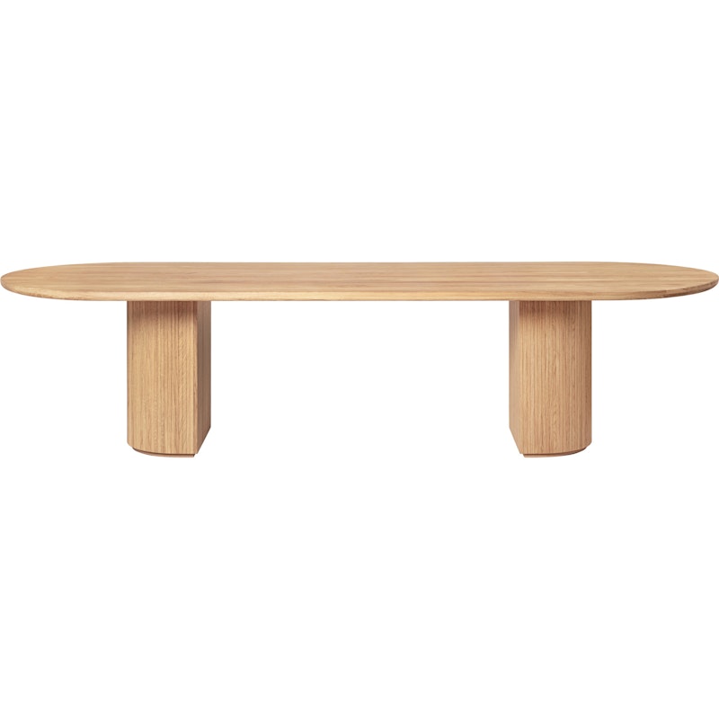 Moon Dining Table Elliptical 290x105 cm, Solid Oiled Oak
