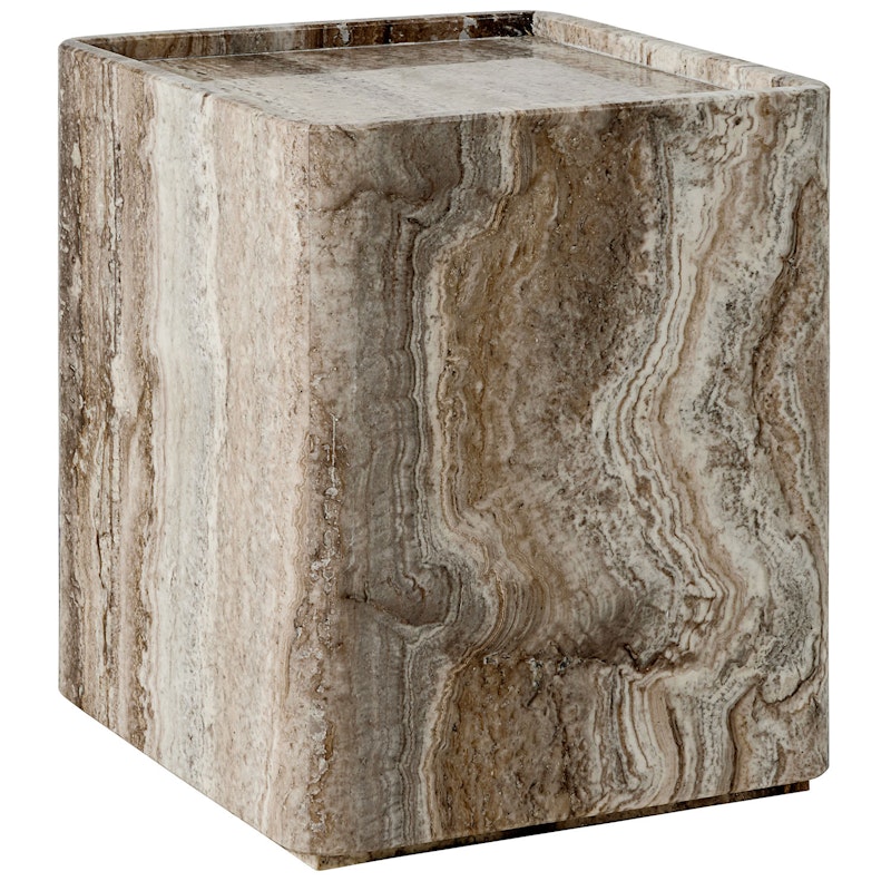 Pietra Side Table 33x33 cm, Lively Sepia