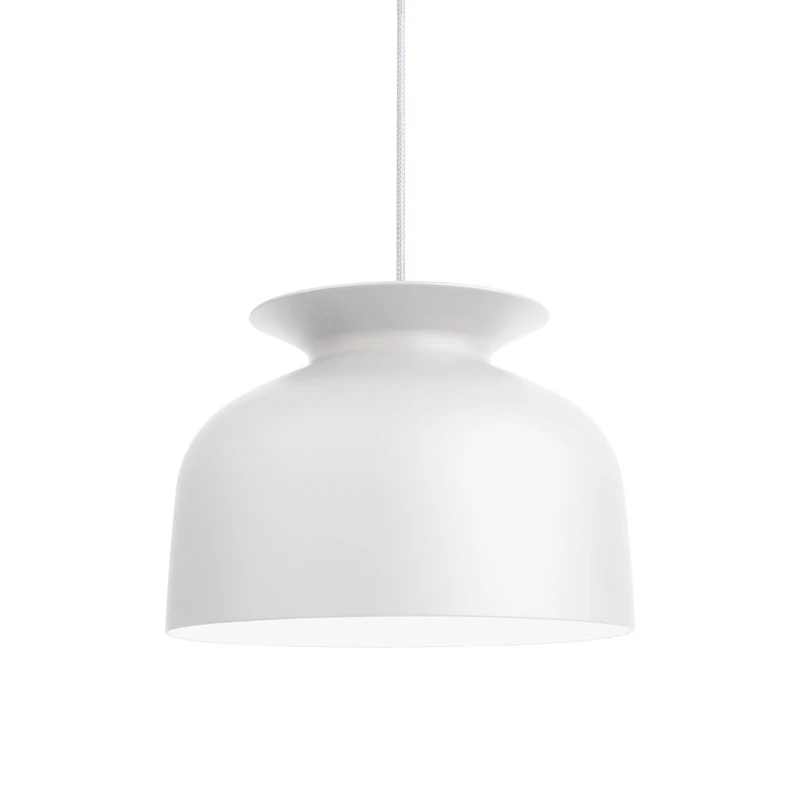 Ronde Pendant Ø40 cm, Matt White