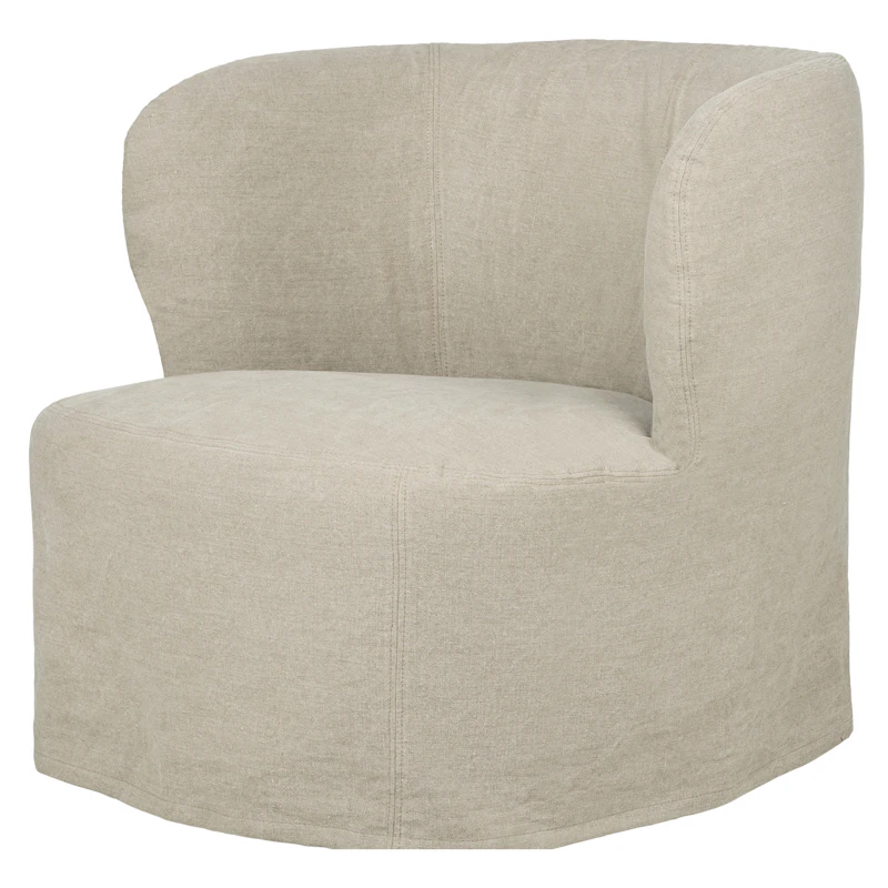 Stay Slipcover Armchair 85 cm, Linen0023
