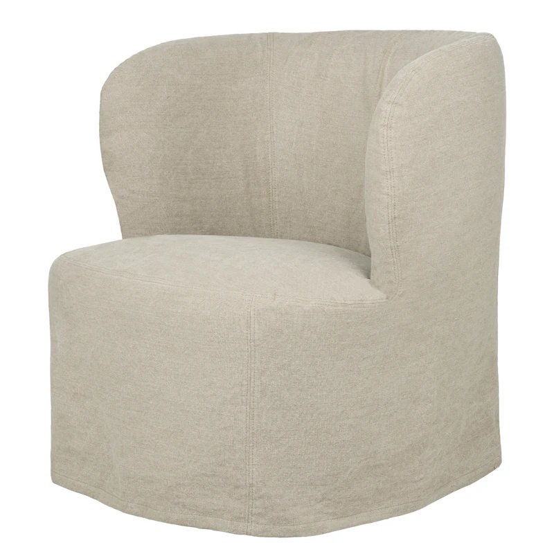 Stay Slipcover Armchair 70 cm, Linen0023