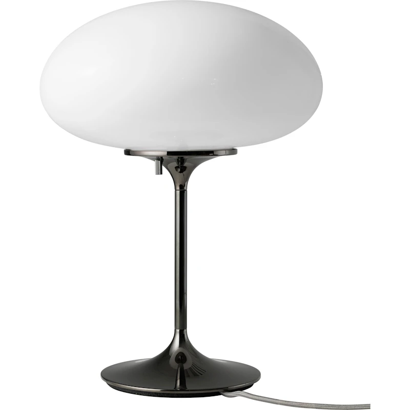 Stemlite Table Lamp 42 cm, Black Chrome / Opal