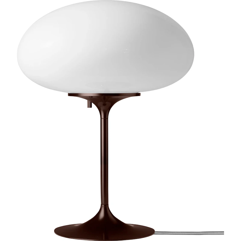 Stemlite Table Lamp 42 cm, Dark Red / Opal