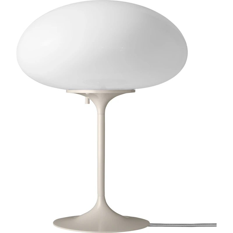 Stemlite Table Lamp 42 cm, Pebble Grey / Opal