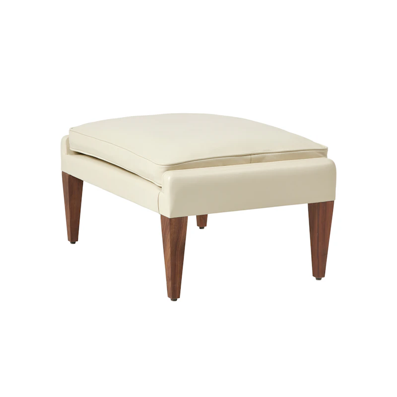 V11 Footstool, Cream