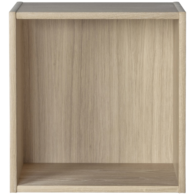Haslev Reolen 1101 Wall Shelf, White Oiled Oak