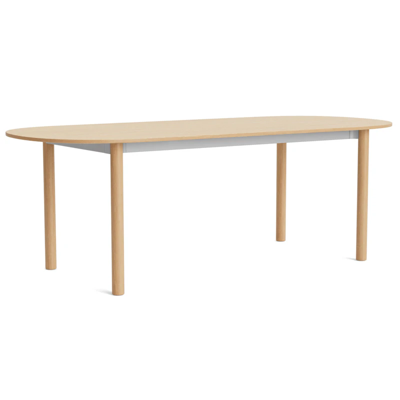 Annex Table Oblong 95x220 cm, Lacquered Oak