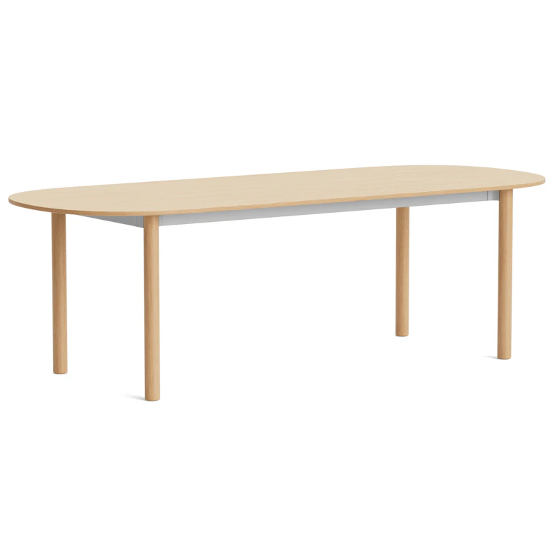 Annex Table Oblong 95x240 cm, Aluminium Lacquered Oak / Lacquered Oak