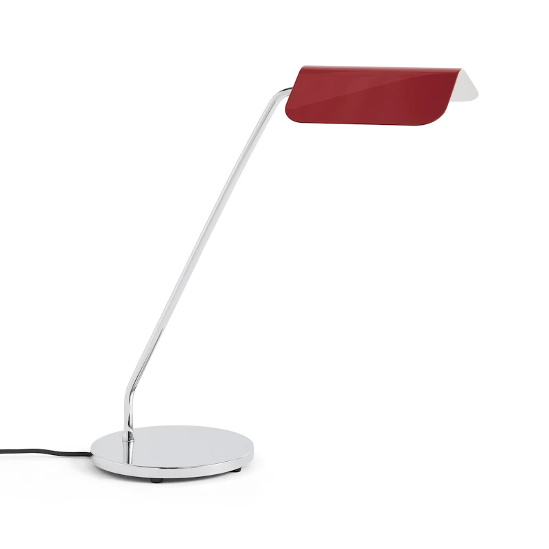 Apex Desk Lamp, Maroon Red