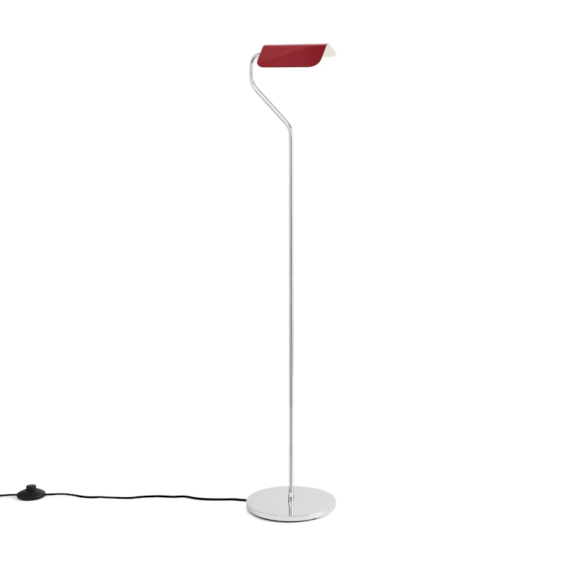 Apex Floor Lamp, Maroon Red