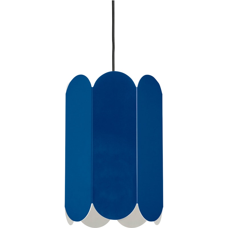 Arcs Lampshade, Cobalt-blue