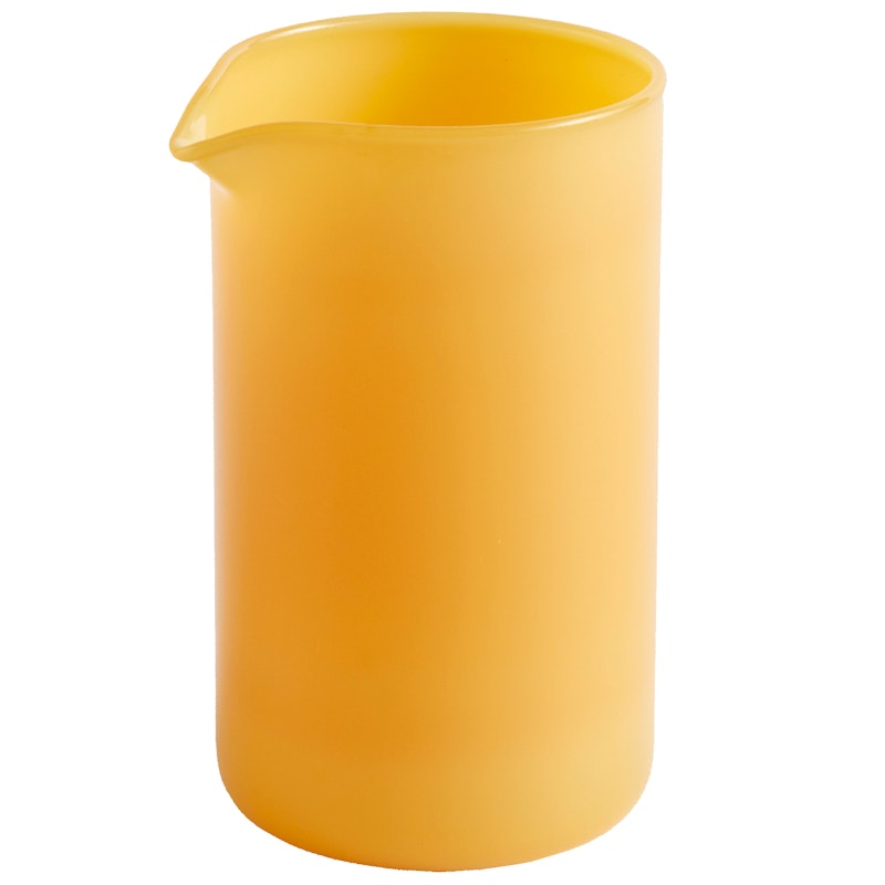 Borosilicate Jug Small, Light Yellow