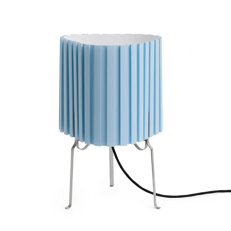Canelé Table Lamp, Soft Blue