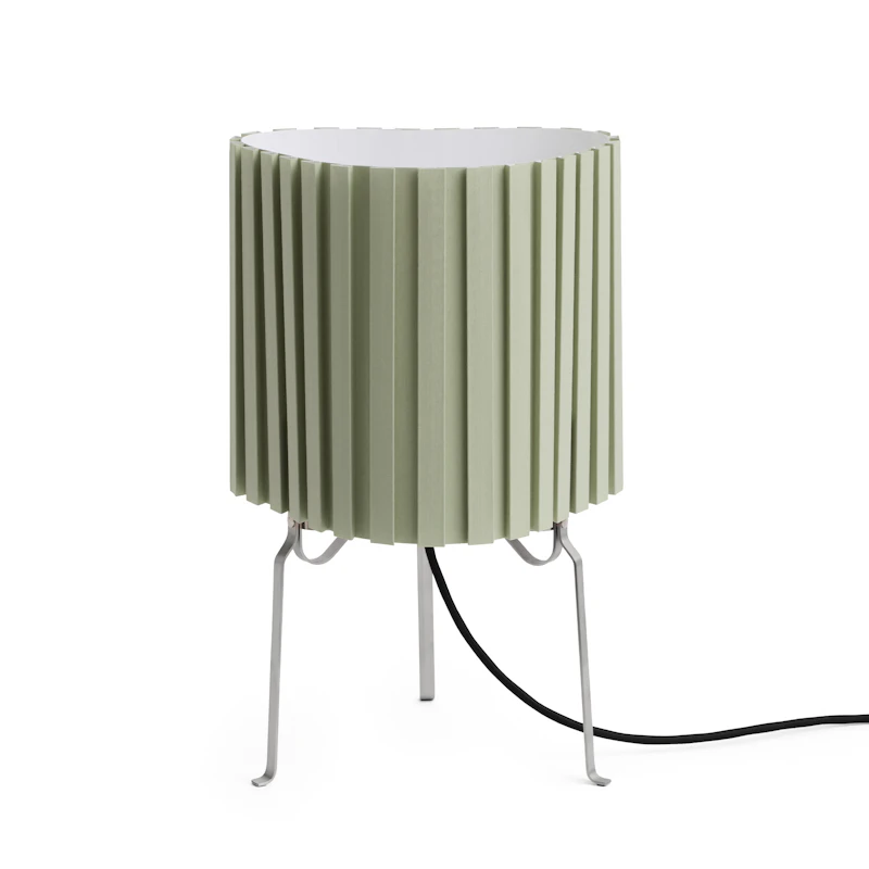 Canelé Table Lamp, Almond Green