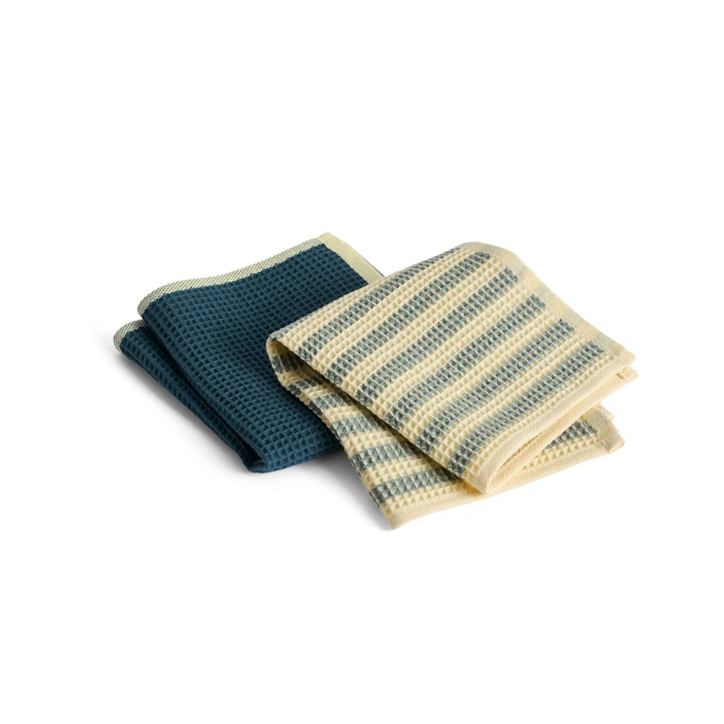 Canteen Dishcloth 2-pack, Green / Yellow