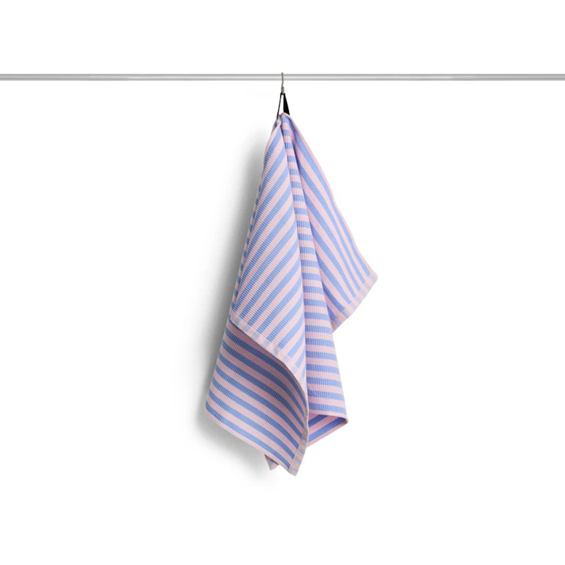 Canteen Kitchen Towel, Light Pink / Sky Blue