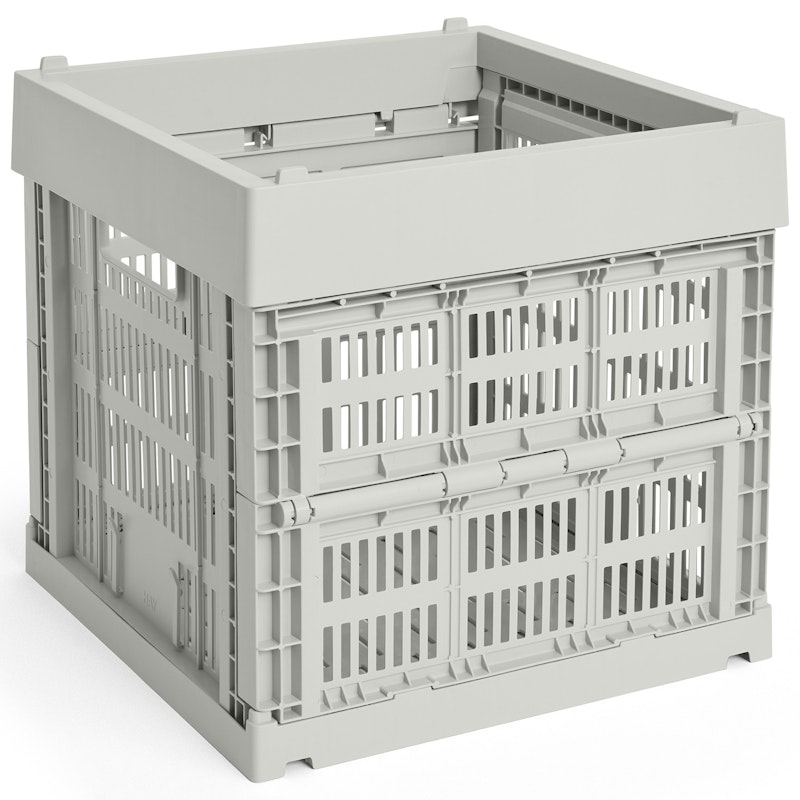 Colour Crate Cube Storage, Grey