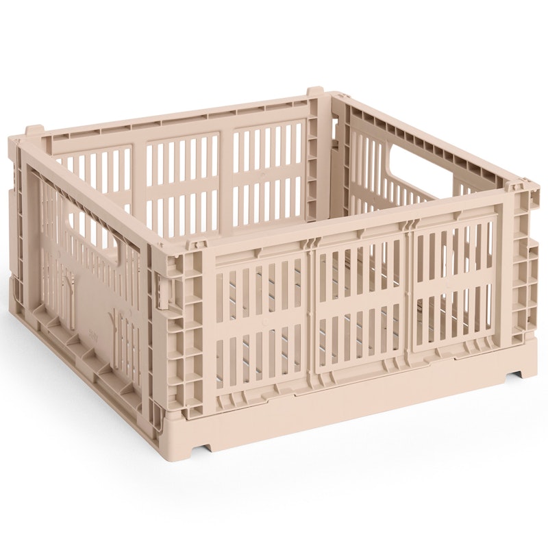 Colour Crate Medium Square Storage, Powder