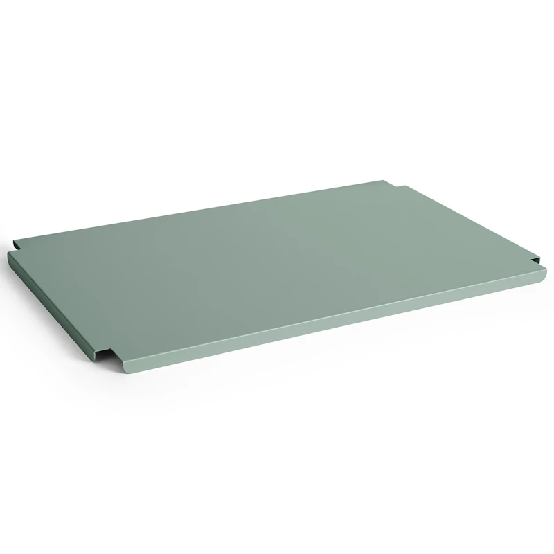 Colour Crate Metal Large Lid, Sage Green