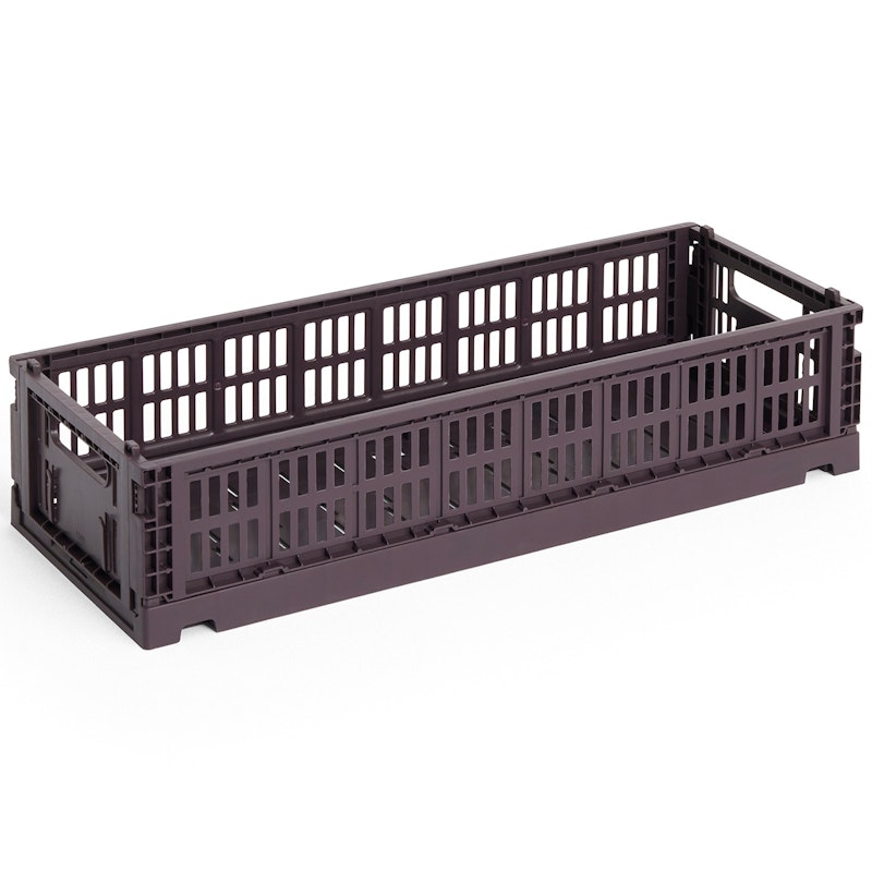 Colour Crate Mini Oblong Storage, Bordeaux
