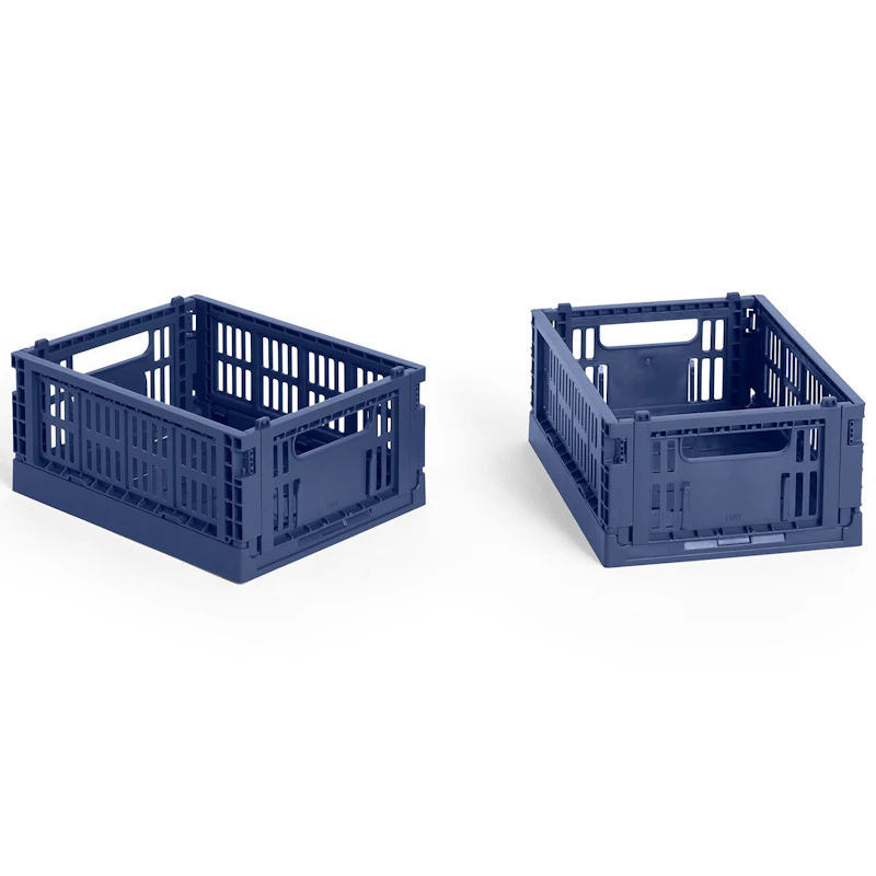Colour Crate Mini Storage 2-pack, Dark Blue