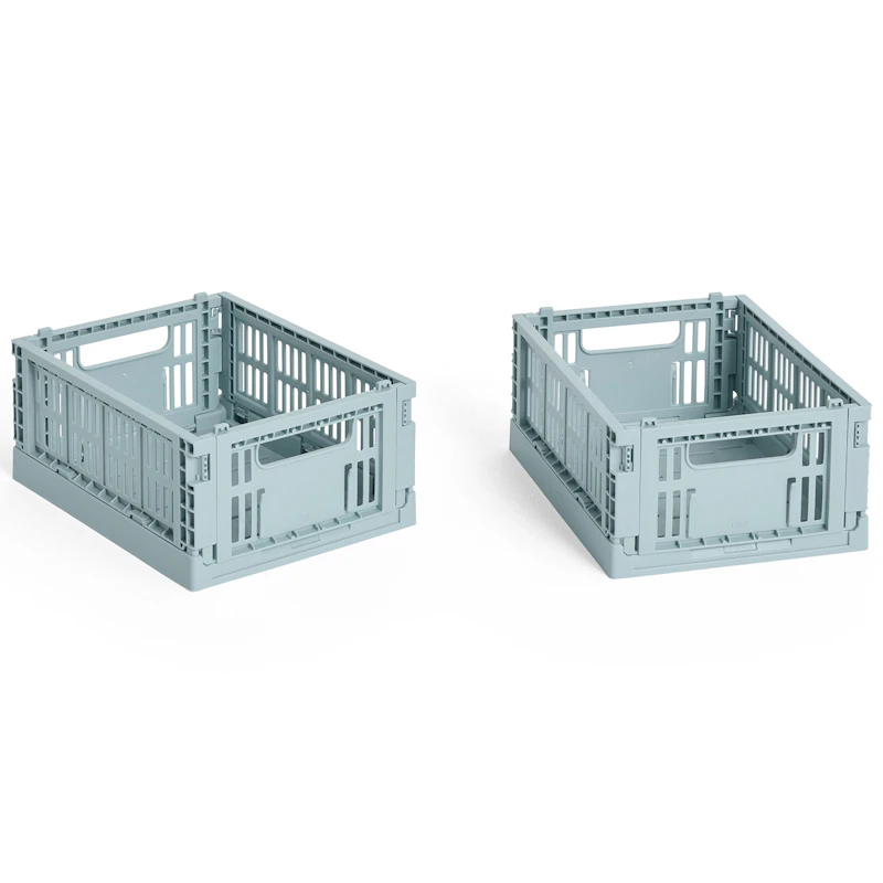 Colour Crate Mini Storage 2-pack, Dusty Blue