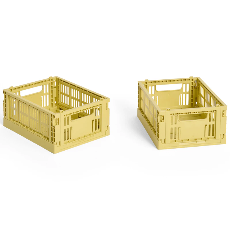 Colour Crate Mini Storage 2-pack, Dusty Yellow