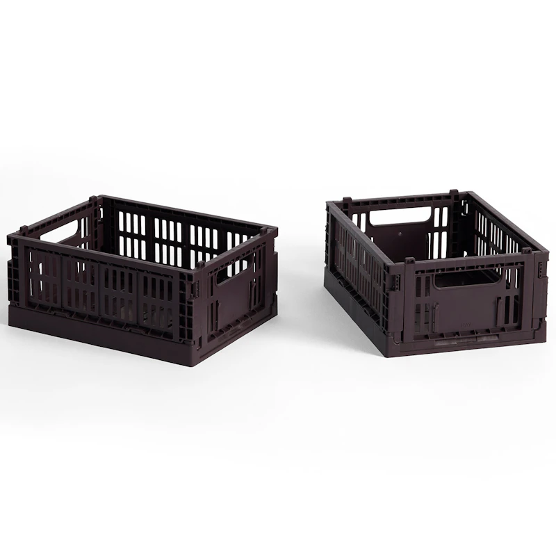 Colour Crate Mini Storage 2-pack, Bordeaux