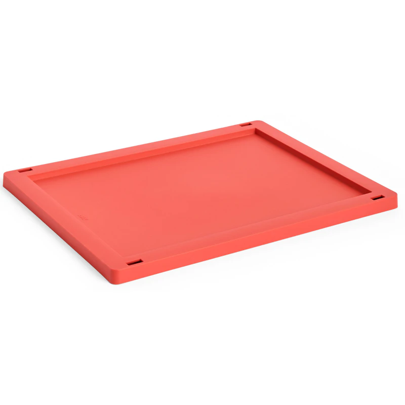 Colour Crate Plastic Medium Lid, Red