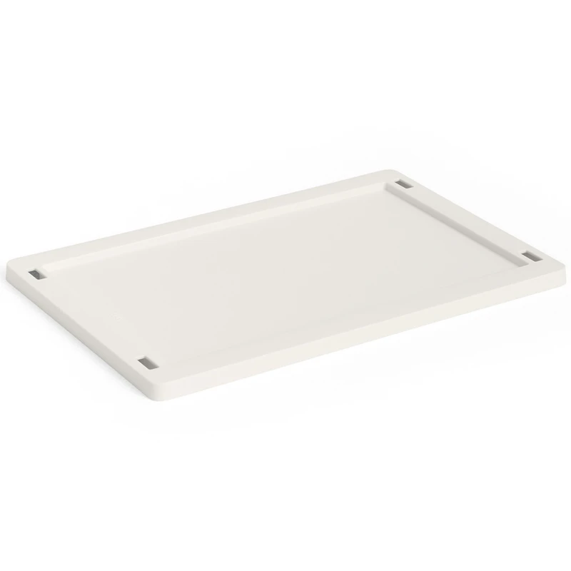 Colour Crate Plastic Small Lid, Off-white