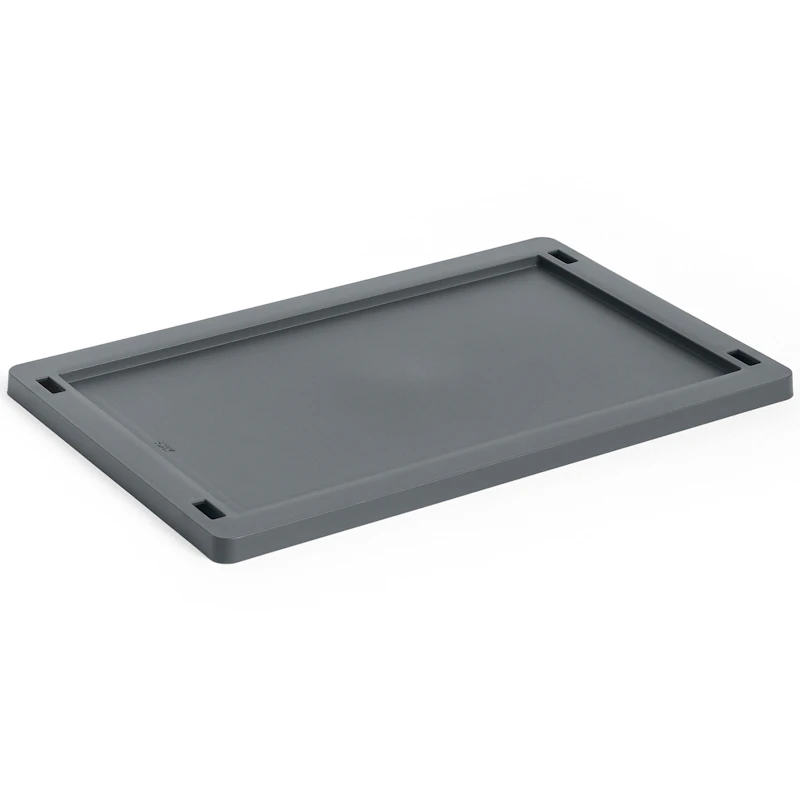 Colour Crate Plastic Small Lid, Charcoal