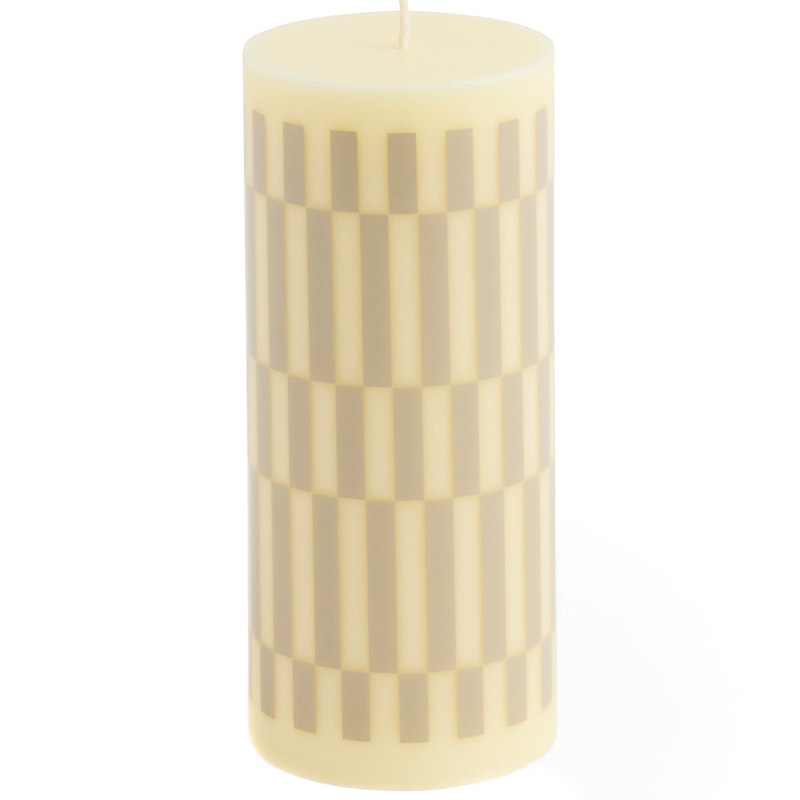 Column Pillar Candle S, Cream / Sand