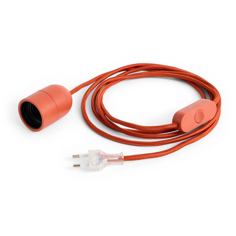 Common Table Cord Set, Rusty red