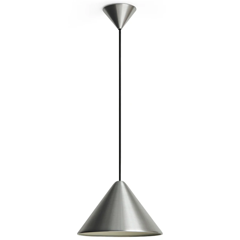 Compass Pendant Brushed Aluminium, 26 cm