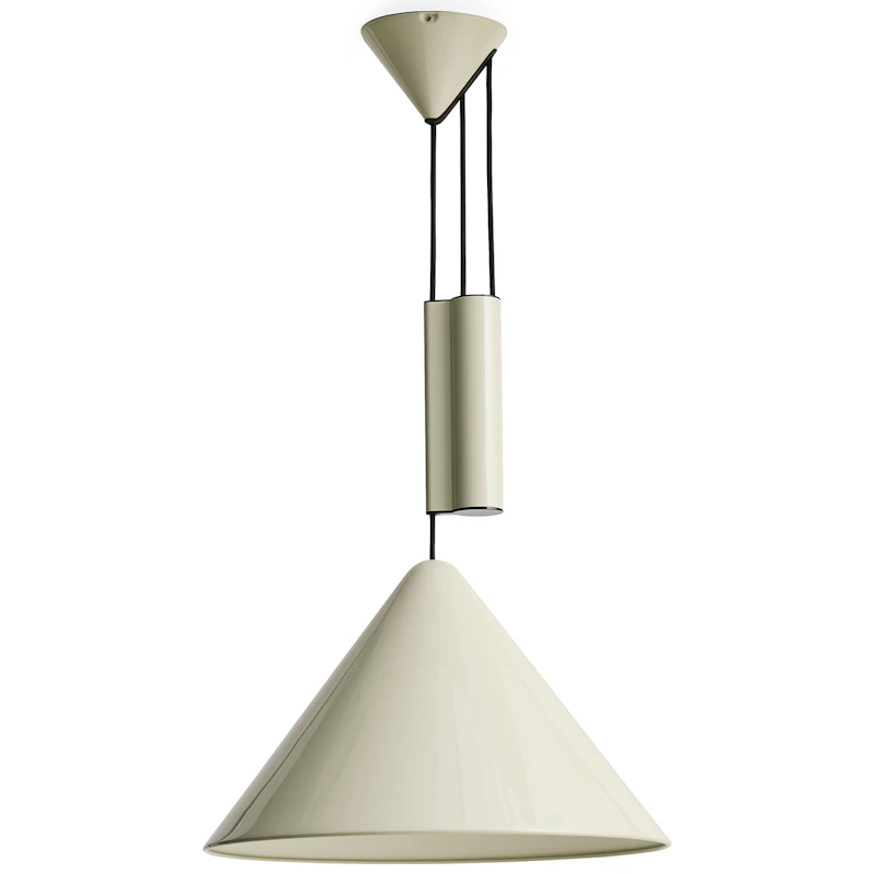 Compass Pendant Adjustable 43 cm, Oyster White