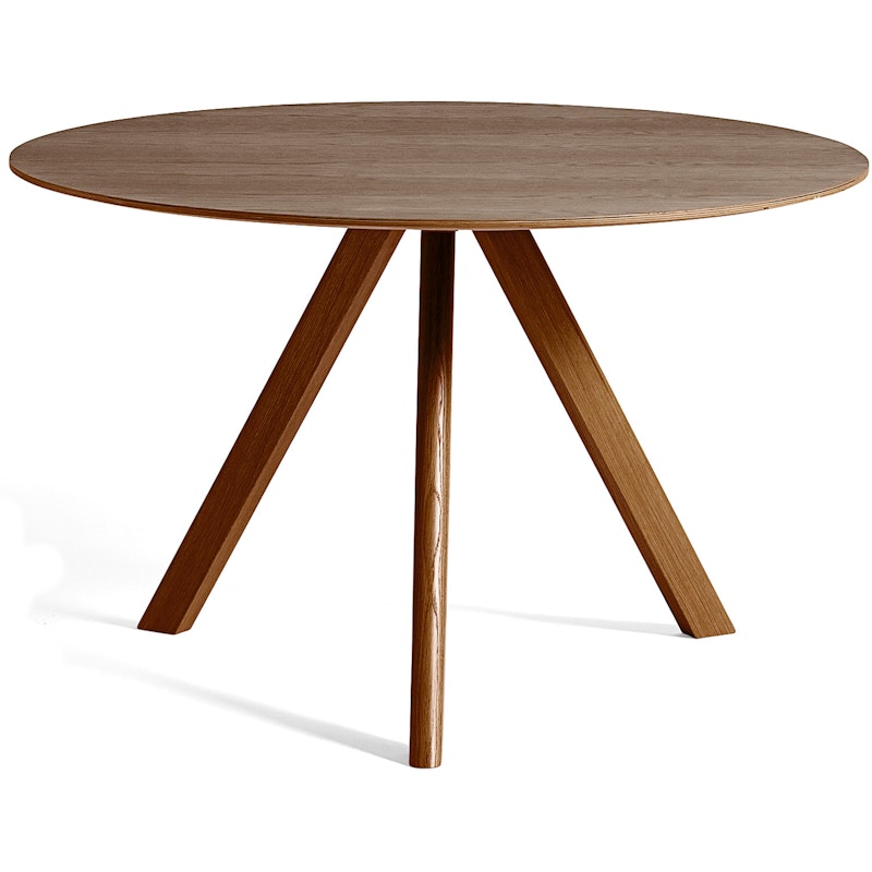 CPH 20 2.0 Table Ø120 cm, Water based lacquered Walnut